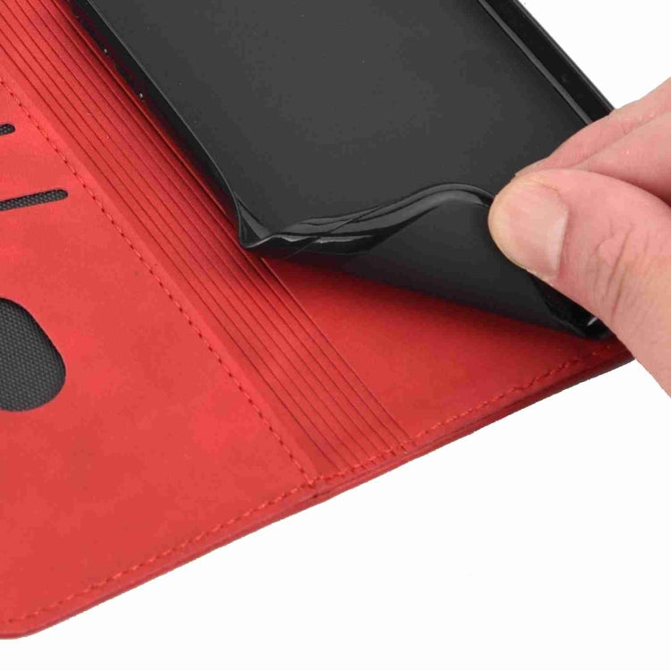 For Samsung Galaxy S24 Ultra 5G Skin Feel Splicing Leather Phone Case(Red) - HoMEdemic™ 