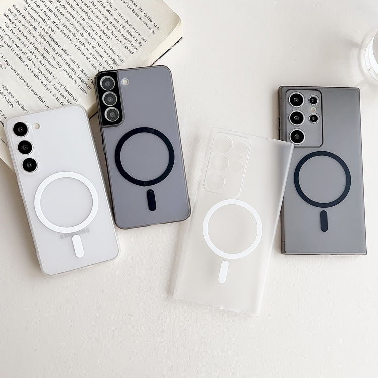 For Samsung Galaxy S24 Ultra 5G Ultra-thin MagSafe Frosted PC Phone Case(Transparent) - HoMEdemic™ 