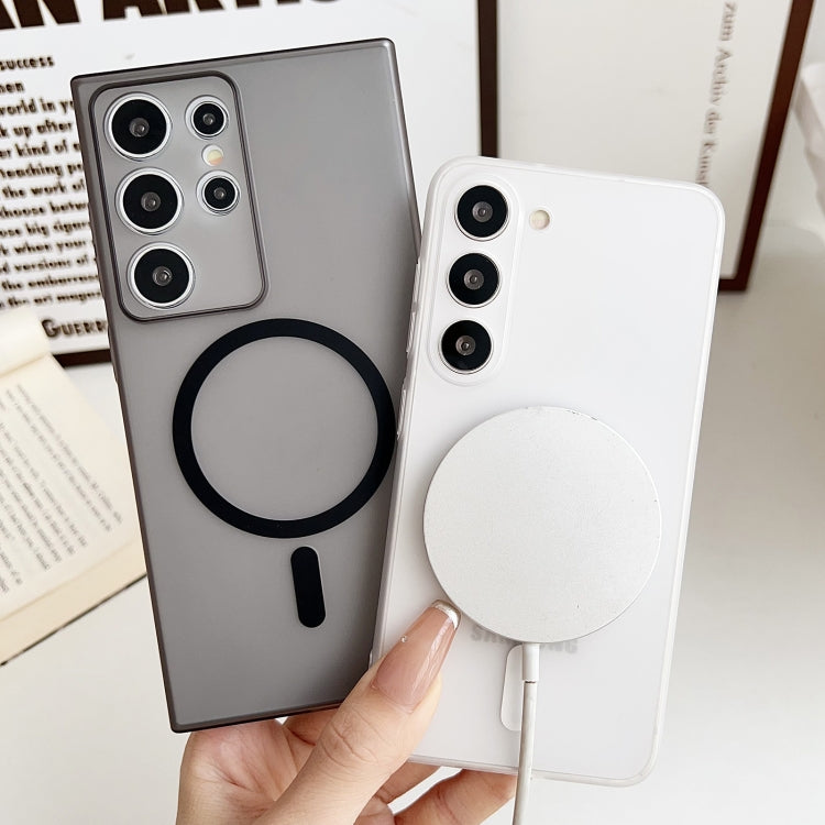 For Samsung Galaxy S24 Ultra 5G Ultra-thin MagSafe Frosted PC Phone Case(Transparent) - HoMEdemic™ 