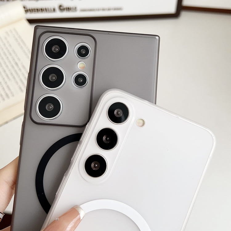 For Samsung Galaxy S24 Ultra 5G Ultra-thin MagSafe Frosted PC Phone Case(Transparent) - HoMEdemic™ 