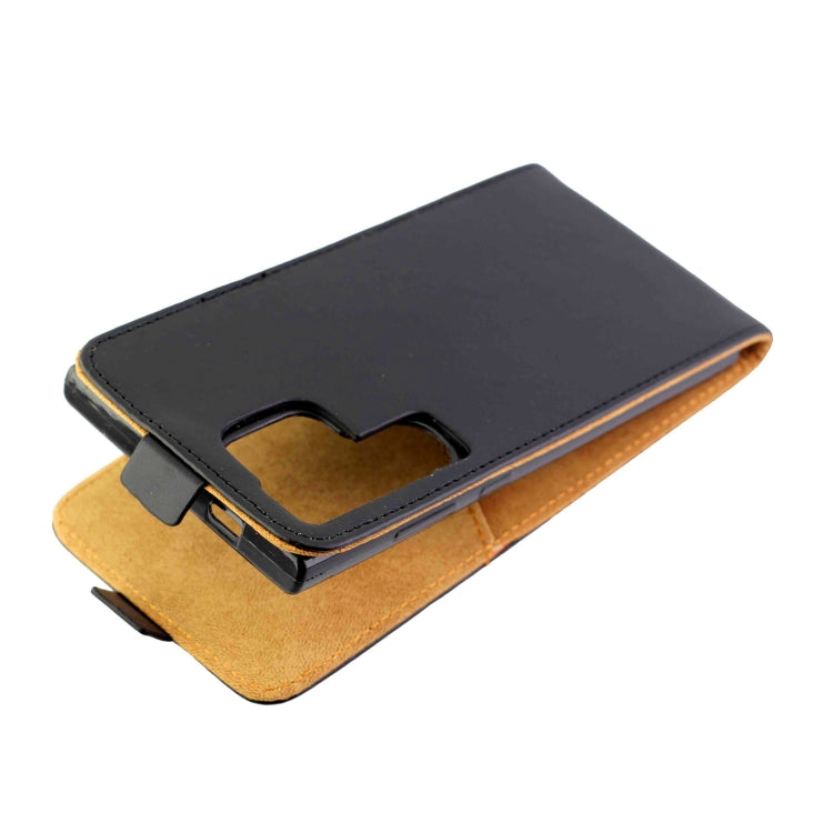 For Samsung Galaxy S24 Ultra 5G Vertical Flip Leather Case with Card Slot(Black) - HoMEdemic™ 