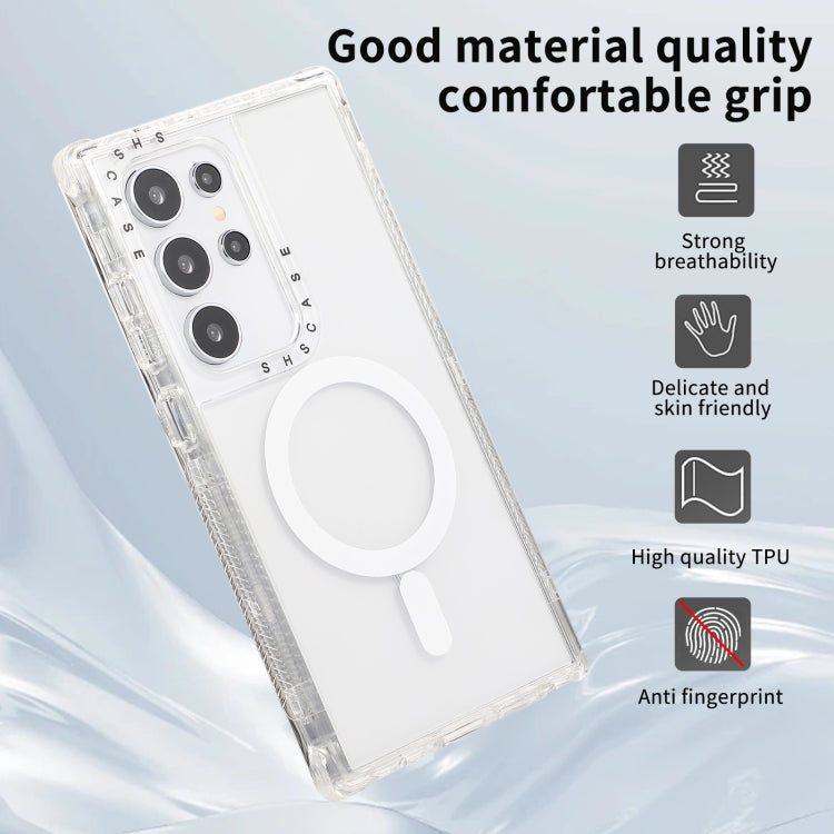 For Samsung Galaxy S24 Ultra Dreamland MagSafe Magnetic 3 in 1 TPU + PC Phone Case(Transparent) - HoMEdemic™ 