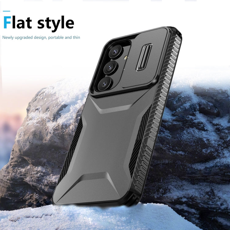 For Samsung Galaxy S25 5G / S24 5G Sliding Camshield Phone Case(Black) - HoMEdemic™ 