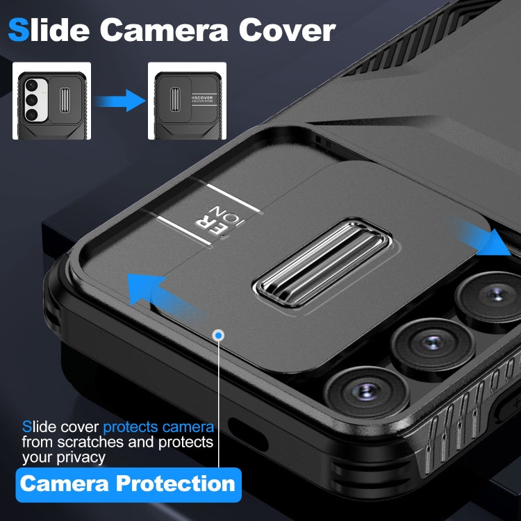 For Samsung Galaxy S25 5G / S24 5G Sliding Camshield Phone Case(Black) - HoMEdemic™ 