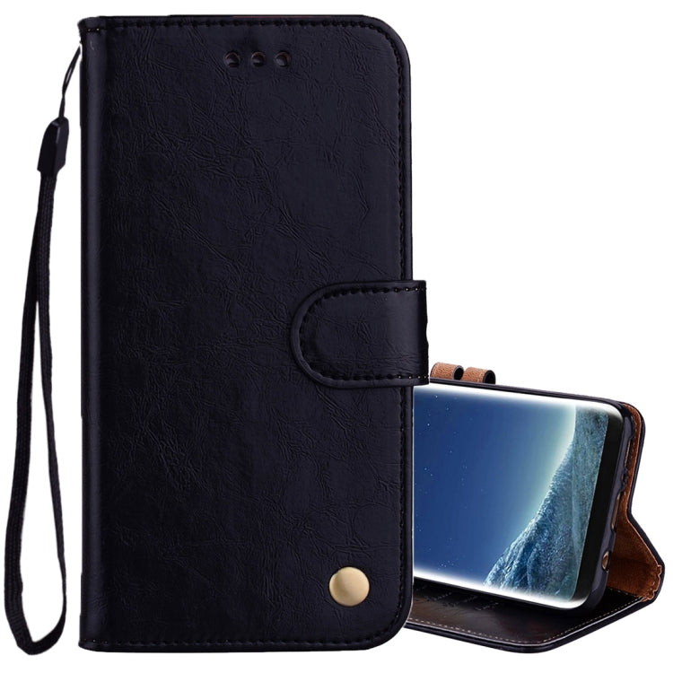 For Samsung Galaxy S8 + Business Style Oil Wax Texture Horizontal Flip Leather Case with Holder & Card Slots & Wallet, For Galaxy S8 + - HoMEdemic™ 