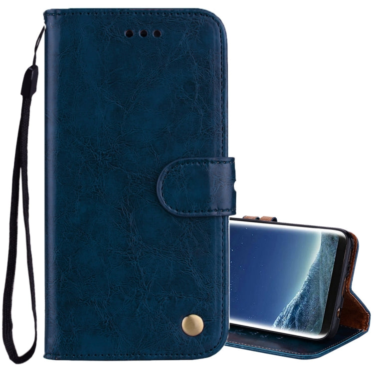 For Samsung Galaxy S8 + Business Style Oil Wax Texture Horizontal Flip Leather Case with Holder & Card Slots & Wallet, For Galaxy S8 + - HoMEdemic™ 