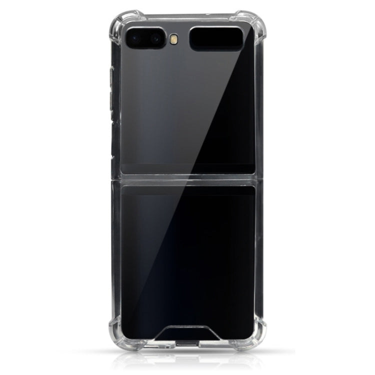 For Samsung Galaxy Z Flip TPU+PC Transparent Four-corner Shockproof Explosion-proof Protective Case - HoMEdemic™ 