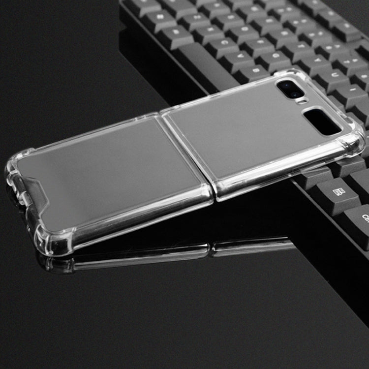 For Samsung Galaxy Z Flip TPU+PC Transparent Four-corner Shockproof Explosion-proof Protective Case - HoMEdemic™ 
