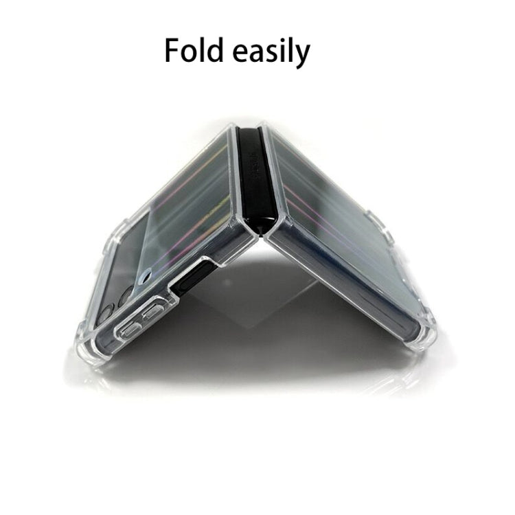 For Samsung Galaxy Z Flip3 5G Aurora PC + TPU Clear Four-corner Shockproof Protective Case, For Samsung Galaxy Z Flip3 5G - HoMEdemic™ 