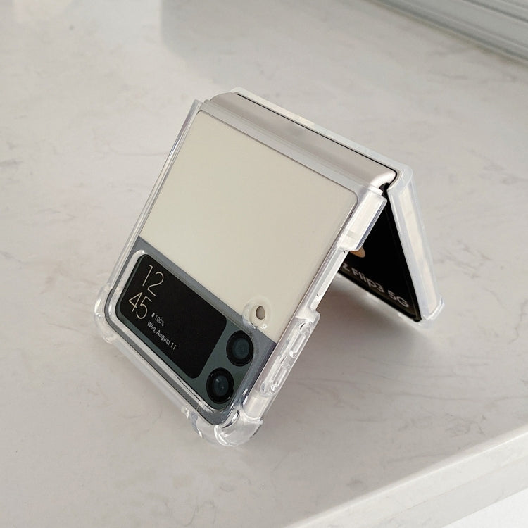For Samsung Galaxy Z Flip4 Transparent TPU Shockproof Phone Case , For Samsung Galaxy Z Flip4 - HoMEdemic™ 