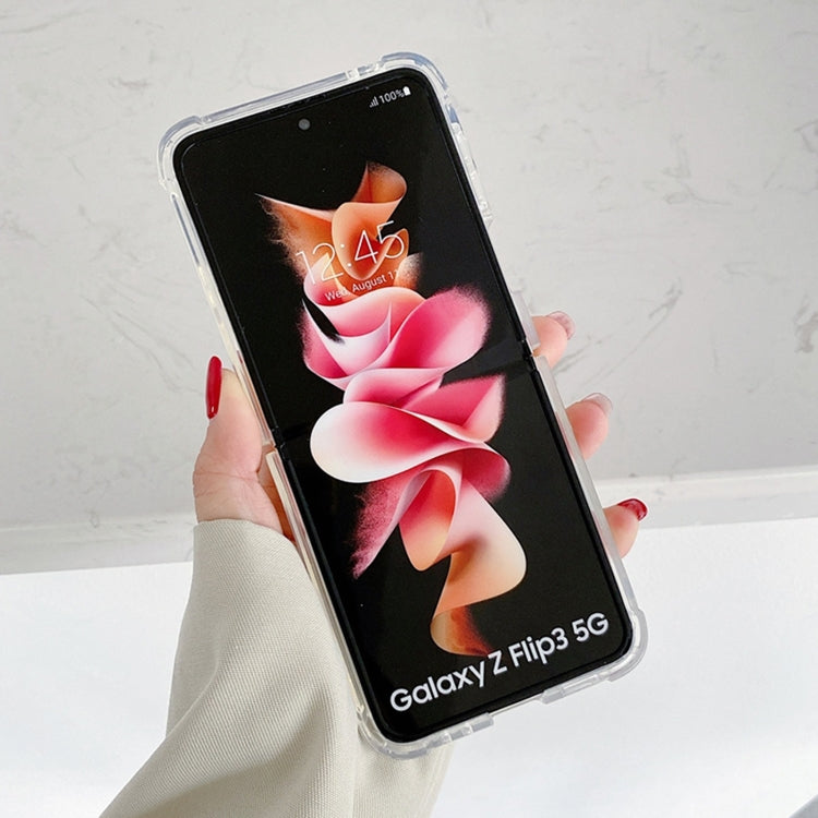For Samsung Galaxy Z Flip4 Transparent TPU Shockproof Phone Case , For Samsung Galaxy Z Flip4 - HoMEdemic™ 