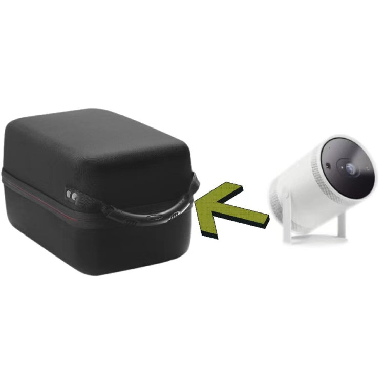 For Samsung The FreeStyle Intelligent Projection Instrument Storage Bag Portable Anti-Dust Shell(Black) - HoMEdemic™ 