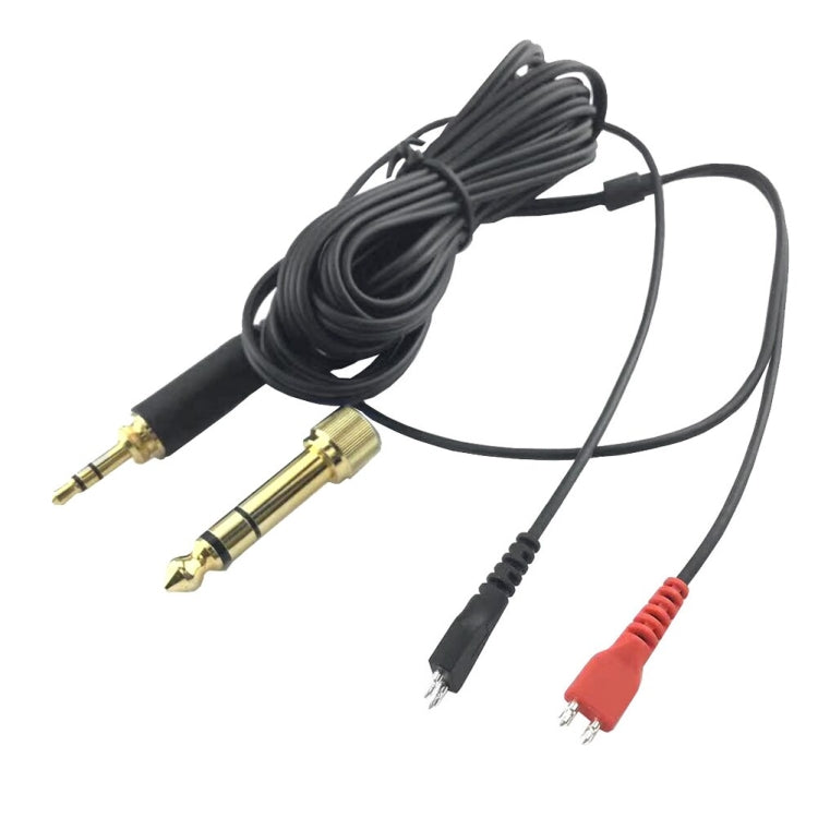 For Sennheiser HD25 / HD560 / HD540 / HD480 / HD430 / HD250 Headset Audio Cable(Left Long Right Short) - HoMEdemic™ 