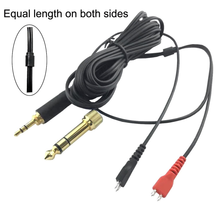 For Sennheiser HD25 / HD560 / HD540 / HD480 / HD430 / HD250 Headset Audio Cable(Two Sides Equivalent) - HoMEdemic™ 