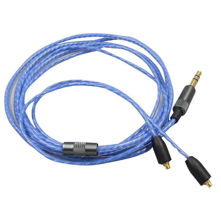 For Shure MMCX / SE215 / SE425 / SE535 / SE846 / UE900 / Waston Headset Cable(Blue) - HoMEdemic™ 