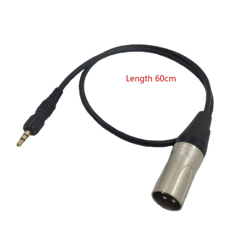 For Sony D11 / D21 / P03B Wireless Bee Microphone Pocket Camera Connection Cable, Length: 60cm(Black) - HoMEdemic™ 
