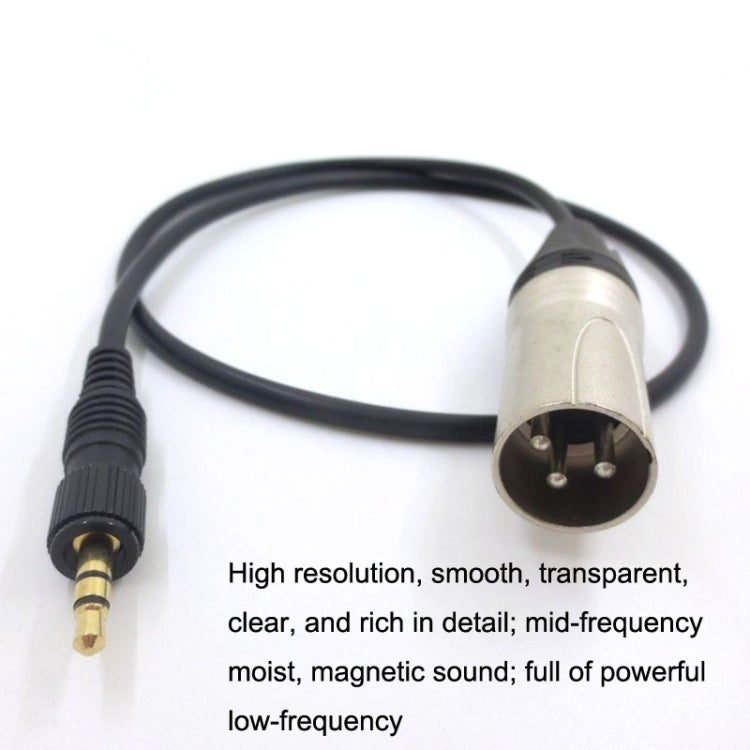 For Sony D11 / D21 / P03B Wireless Bee Microphone Pocket Camera Connection Cable, Length: 60cm(Black) - HoMEdemic™ 