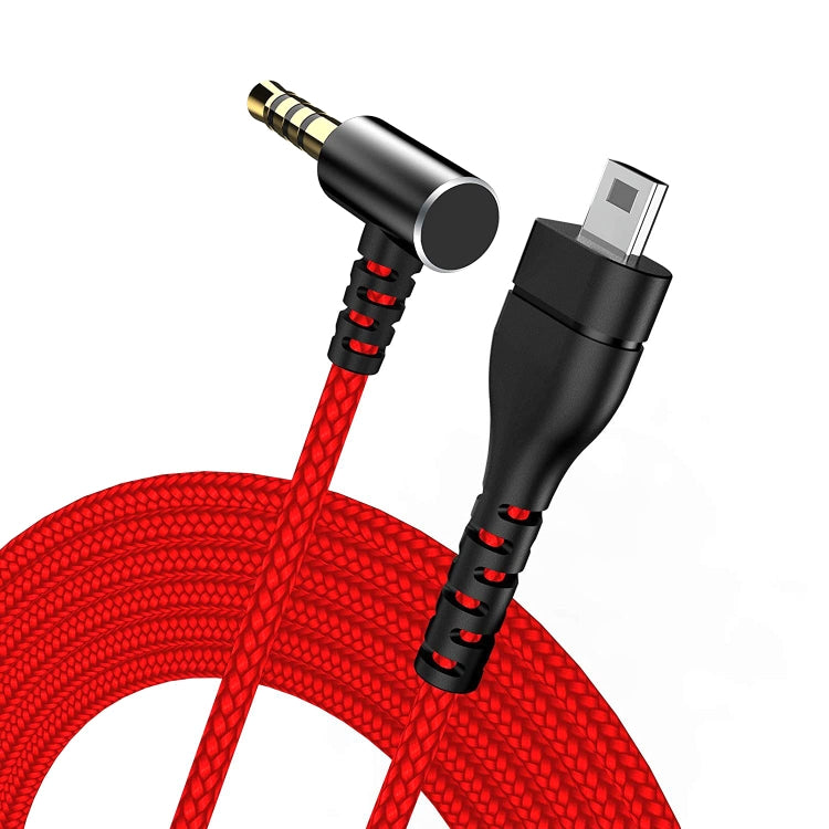 For SteelSeries Arctis 3 5 7 Pro Nylon Weaving Game Headset Cable(Red) - HoMEdemic™ 
