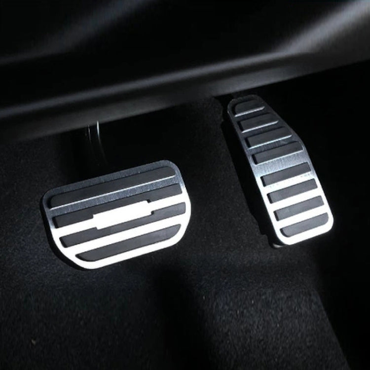 For Suzuki 2023 Spacia MK54S MK94S Right-hand Drive Accelerator Pedal Sticker(Brushed Silver) - HoMEdemic™ 