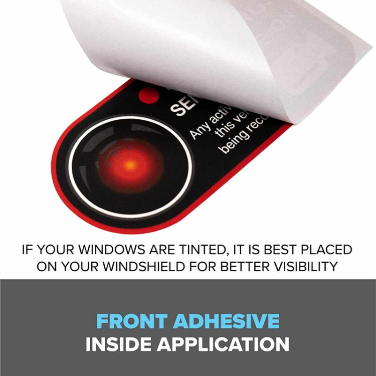 For Tesla Model 3/Y/S/X Sentry Mode Warning Sticker(English) - HoMEdemic™ 