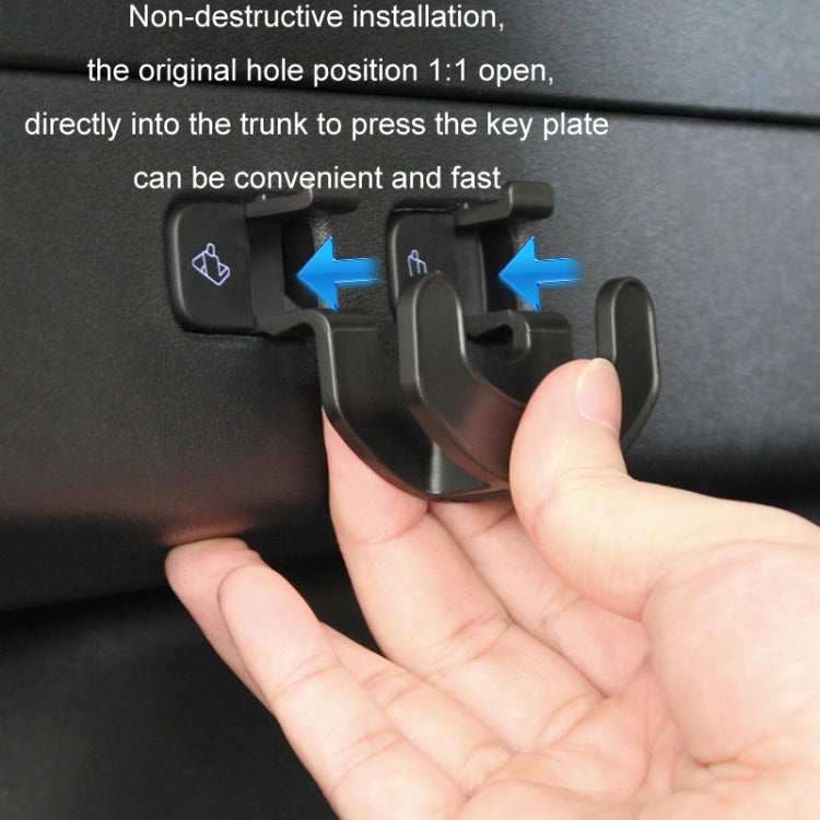 For Tesla Model Y Trunk Seat Button Hook(Black) - HoMEdemic™ 