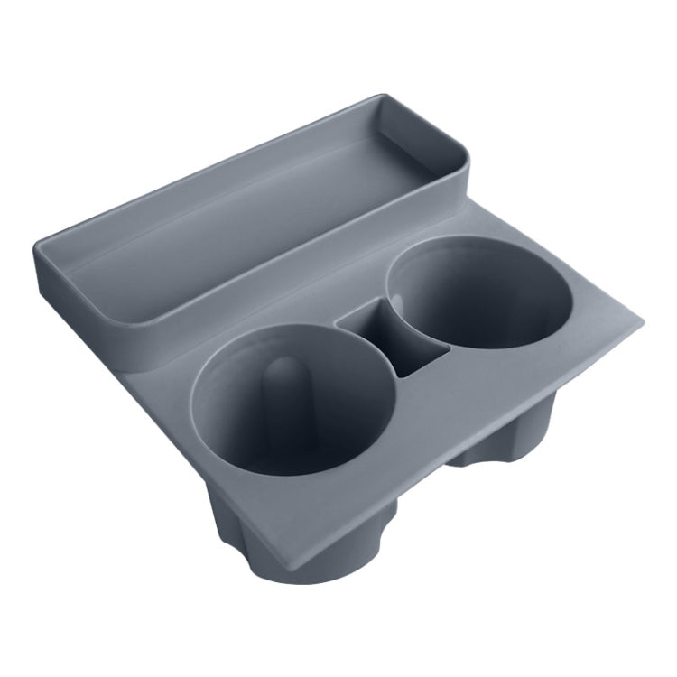 For Tesla Model3/Y Central Water Cup Limiter Silicone Coaster(Gray) - HoMEdemic™ 