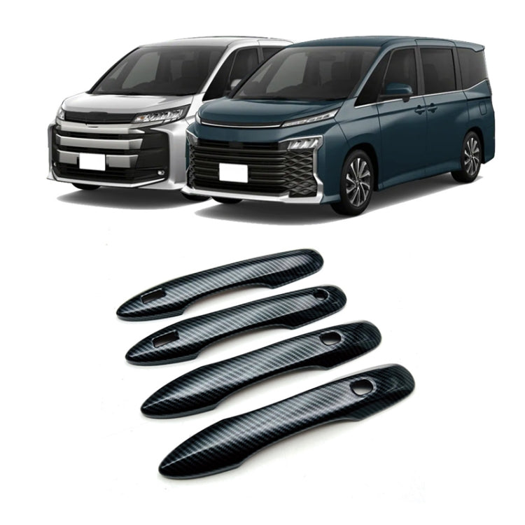 For Toyota 2022 Noah/Voxy 90 Series Right Hand Drive Door Handle Protection Cover Patch(Carbon Fiber) - HoMEdemic™ 