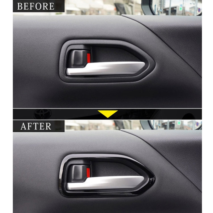 For Toyota 2022 VOXY/NOAH 90 Series Right-hand Drive Door Handle Patch Frame(Piano Black) - HoMEdemic™ 