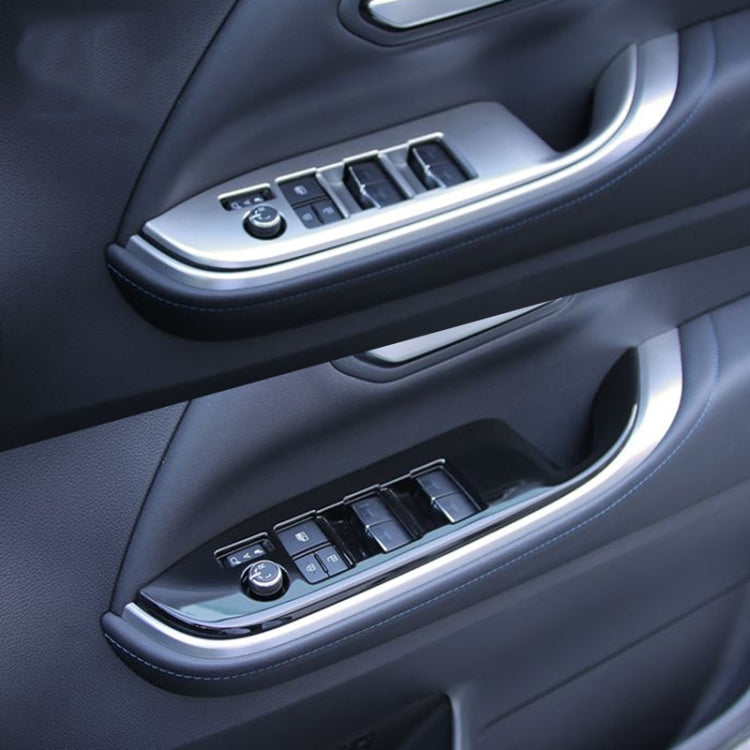 For Toyota 2022 VOXY/Noah 90 Series Right-hand Drive Glass Switch Panel Modification Sticker(Matte Silver) - HoMEdemic™ 