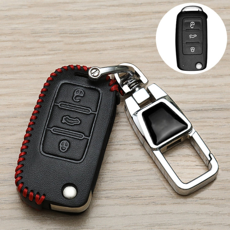 For Volkswagen Key Cover Multifunctional Keychain Anti-lost Number Plate, Style: A - HoMEdemic™ 