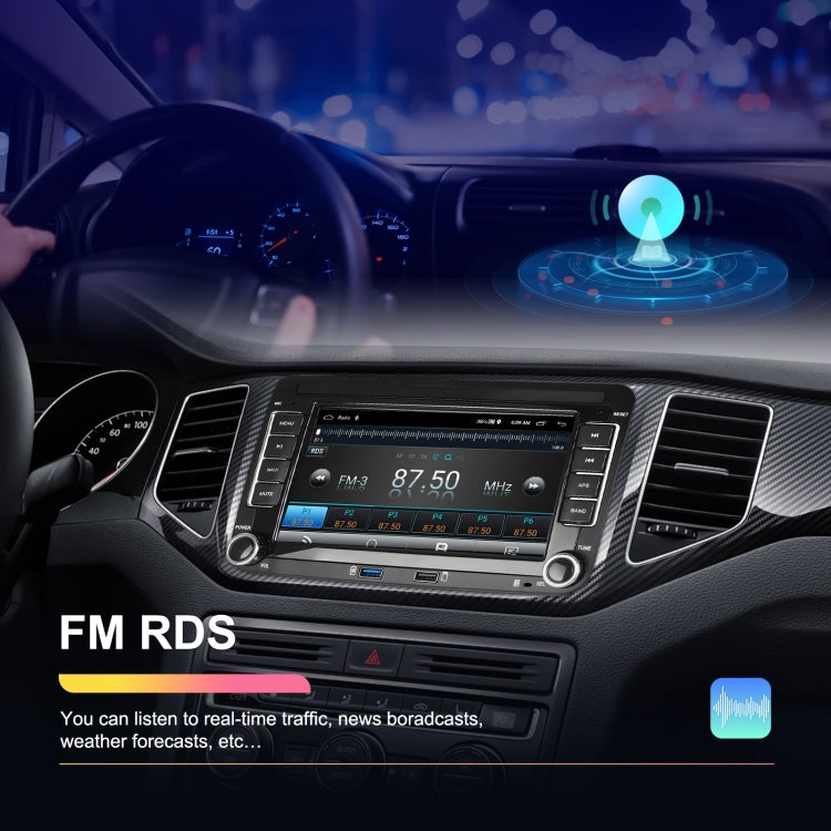 For Volkswagen/Skoda 1+32G Player Large Screen Carplay Android Navigation Reversing Camera Integrated Machine(Standard) - HoMEdemic™ 