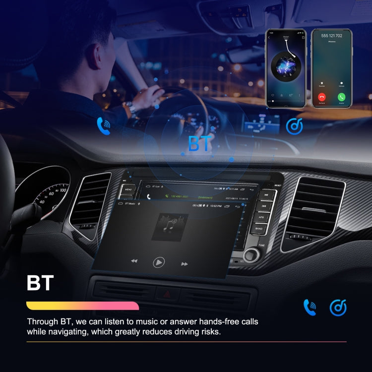 For Volkswagen/Skoda 1+32G Player Large Screen Carplay Android Navigation Reversing Camera Integrated Machine(Standard) - HoMEdemic™ 
