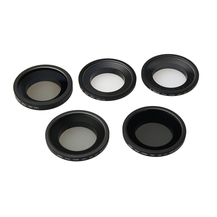 For Xiaomi Xiaoyi Yi II 4K Sport Action Camera Proffesional 34mm Lens Filter(CPL + UV + ND4+ ND2 + Star 6) - HoMEdemic™ 
