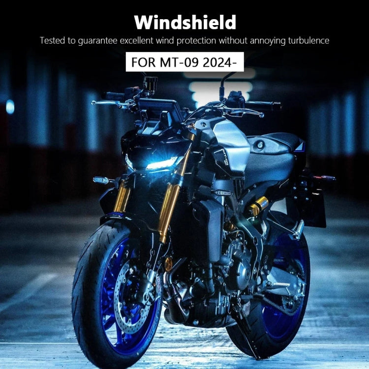 For Yamaha MT-09 SP 2024- Front Windshield(Transparent) - HoMEdemic™ 