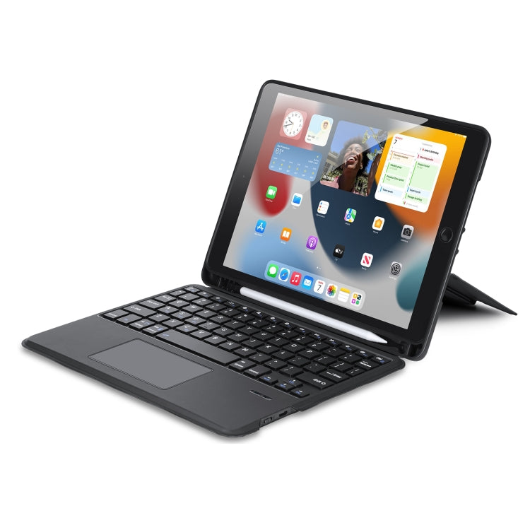 For iPad 10.2 2019/2020/2021/Air 2019 DUX DUCIS DK Series Magnetic Wireless Bluetooth Keyboard Tablet Case(Black) - HoMEdemic™ 