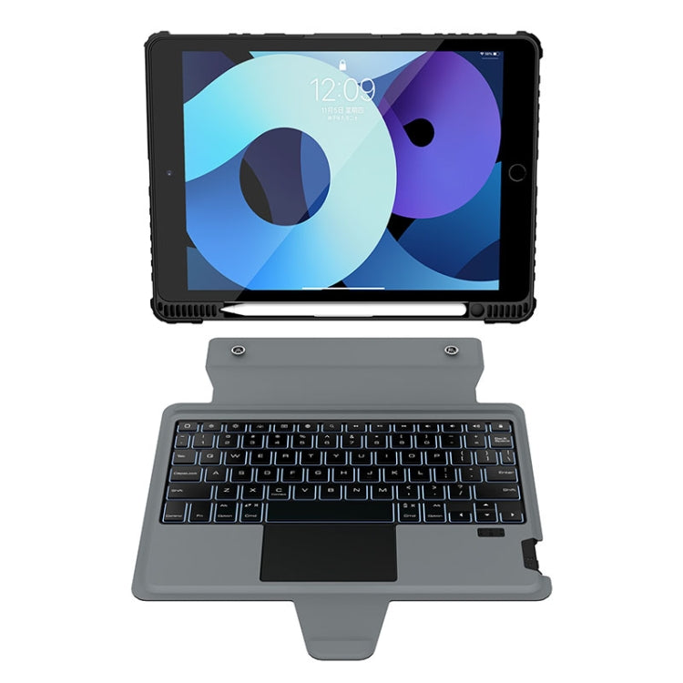 For iPad 10.2 2019/2020/2021 Nillkin Bumper Combo Keyboard Case with Backlight - HoMEdemic™ 