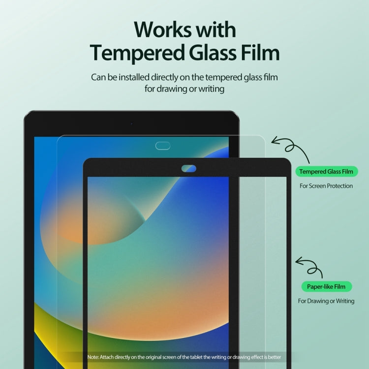 For iPad 10.2 2021 / 2020 / 2019 DUX DUCIS Naad Series Removable Paper-like Screen Protector - HoMEdemic™ 