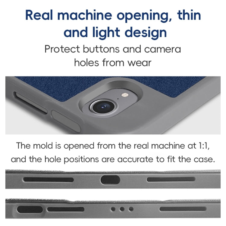 For iPad 10.2 2021/2020/2019 ZGA Tri-Fold Voltage Smart Leather Tablet Case(Black) - HoMEdemic™ 