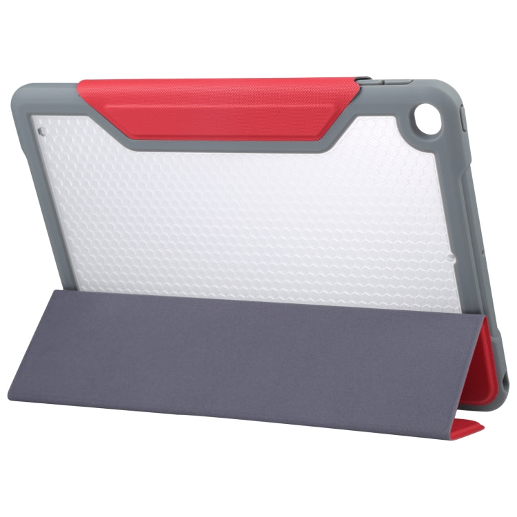 For iPad 10.2 / iPad Pro 10.5 Mutural Yagao Series PC Horizontal Flip Leather Tablet Case(Red) - HoMEdemic™ 