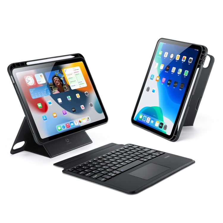 For iPad 10th Gen 10.9 2022 DUX DUCIS DK Series Magnetic Wireless Bluetooth Keyboard Tablet Case(Black) - HoMEdemic™ 
