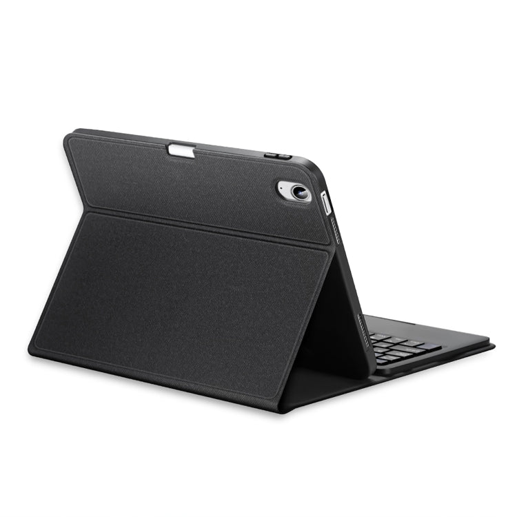 For iPad 10th Gen 10.9 2022 DUX DUCIS TK Series Bluetooth Keyboard Leather Case with Touchpad & Smart Sleep Function(Black) - HoMEdemic™ 