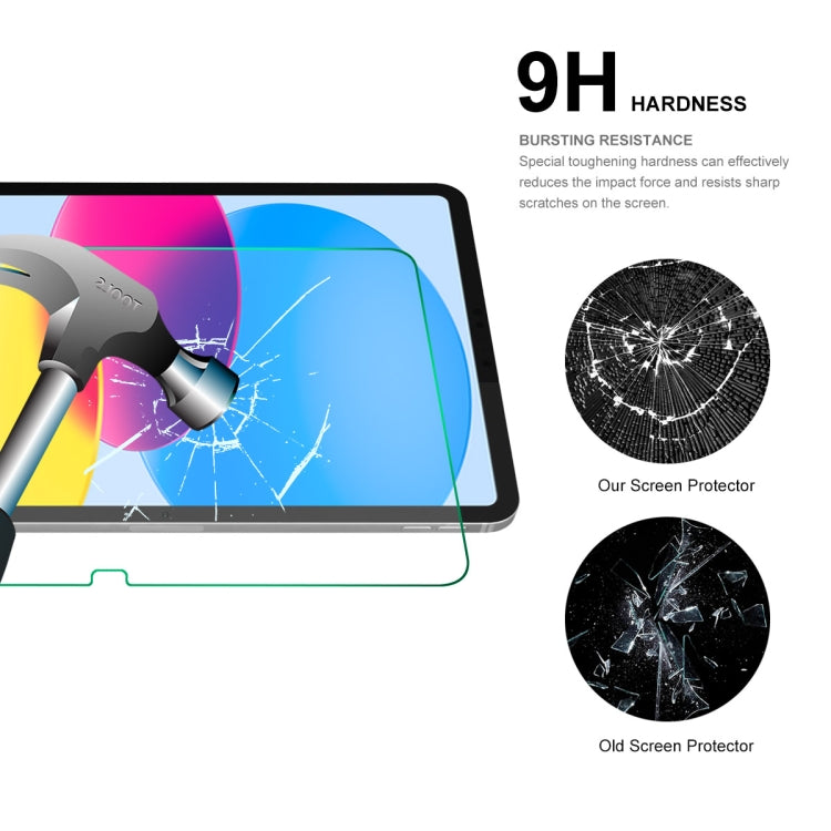 For iPad 2025 / 2022 2pcs ENKAY 0.33mm Explosion-proof Anti-Scratch Tempered Glass Film - HoMEdemic™ 