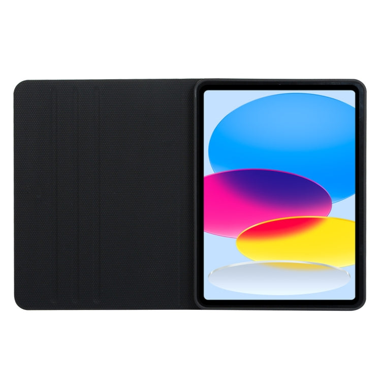 For iPad 2025 / 2022 ENKAY PC Back Cover Smart Leather Tablet Case with Pen Slot & Holder(Cyan) - HoMEdemic™ 