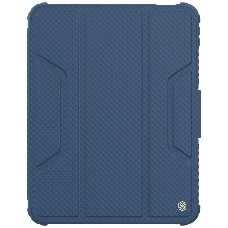 For iPad 2025 / 2022 NILLKIN Bumper Pro Leather Tablet Case(Blue) - HoMEdemic™ 