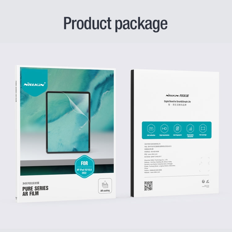 For iPad 2025 / 2022 NILLKIN Net Series Anti-Reflection Tempered Film - HoMEdemic™ 