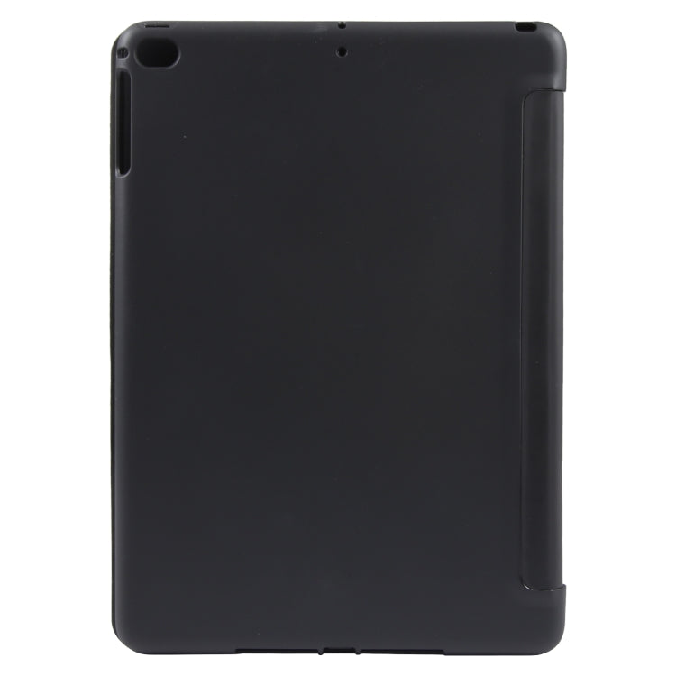 For iPad 9.7 2018 & 2017 / Air / Air2 GEBEI 3-folding Holder Shockproof Flip Leather Tablet Case(Black) - HoMEdemic™ 