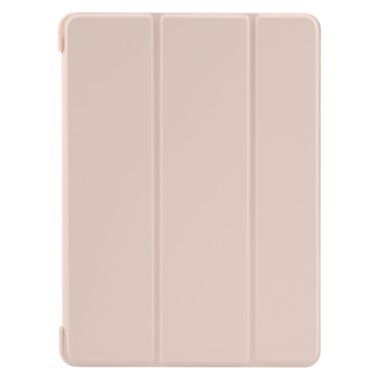 For iPad 9.7 2018 & 2017 / Air / Air2 GEBEI 3-folding Holder Shockproof Flip Leather Tablet Case(Pink) - HoMEdemic™ 