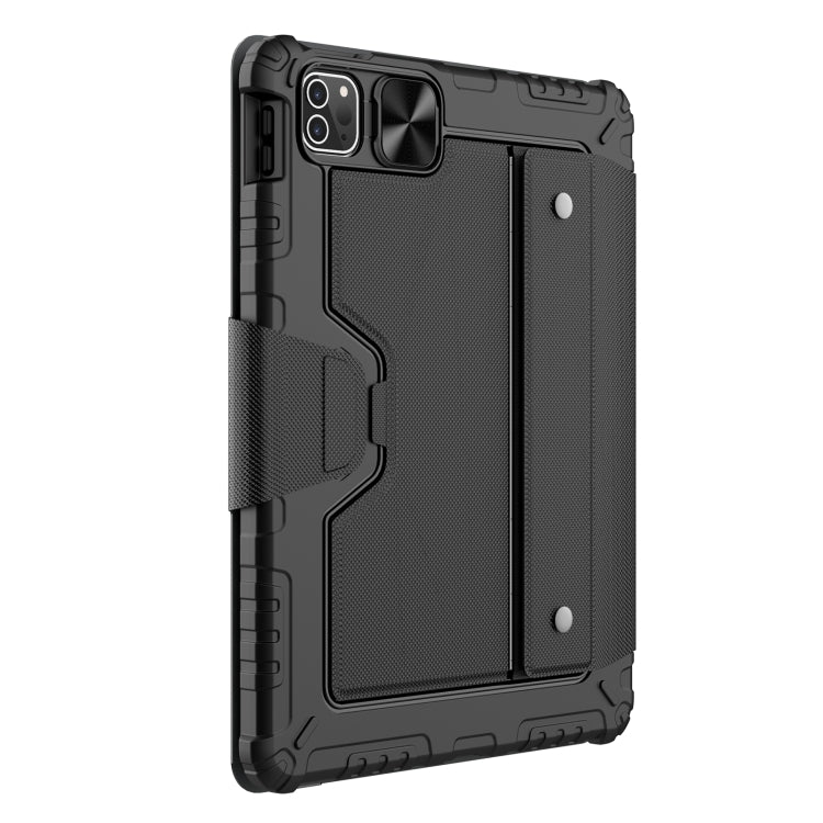 For iPad Air 10.9 2020 / Air 4 / Air 5 / Pro 11 2020 / 2021 / 2022 NILLKIN Bluetooth Touch Keyboard Smart Tablet Case(Black) - HoMEdemic™ 