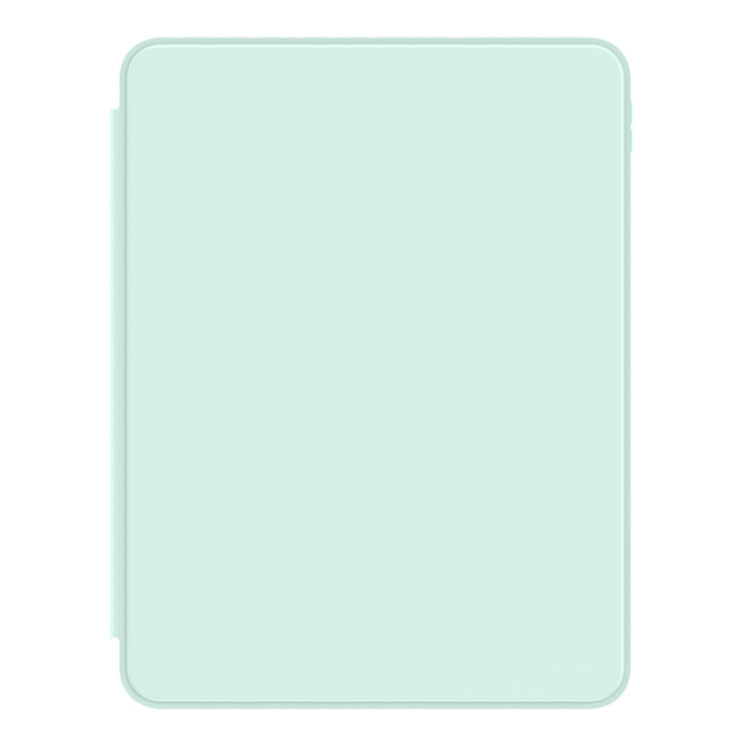 For iPad Air 11 2025 / 2024 Mutural Jianshang Series Smart Leather Tablet Case(Mint Green) - HoMEdemic™ 