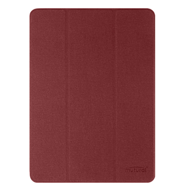 For iPad Air 11 2025 / 2024 Mutural YASHI Series Tablet Leather Smart Case(Red) - HoMEdemic™ 